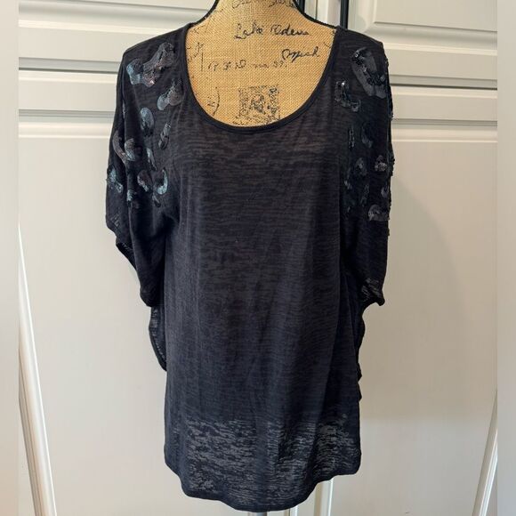 BCBGMaxAzria Tops - BCBG MaxAzria sequins shirt